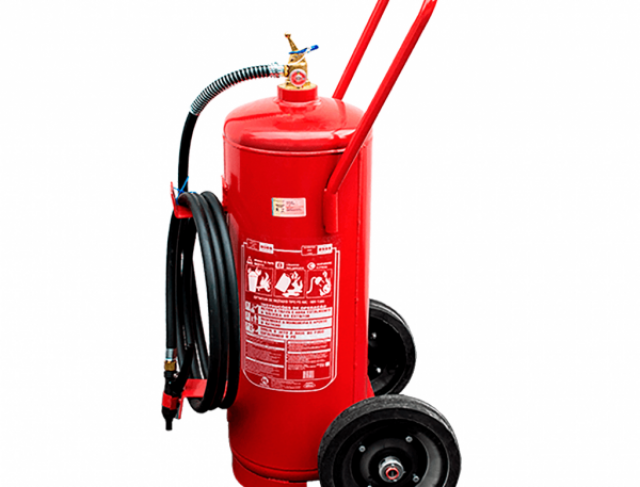Extintor carreta espuma mecânica 50l AB